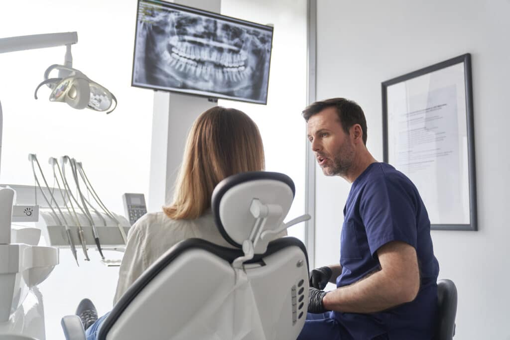 Digital x-rays for dental patients